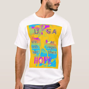 USA Hillary Hope Stärker Zusammen T-Shirt