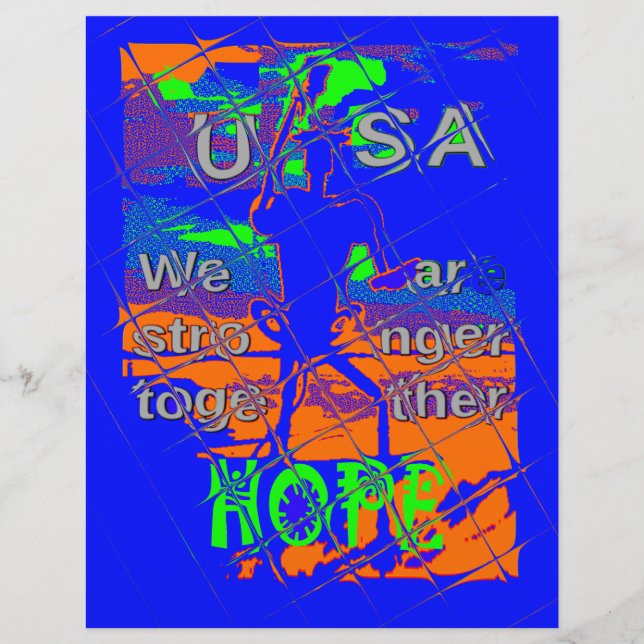 USA Hillary Hope We more (Vorderseite)