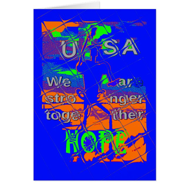 USA Hillary Hope We more (Vorne)