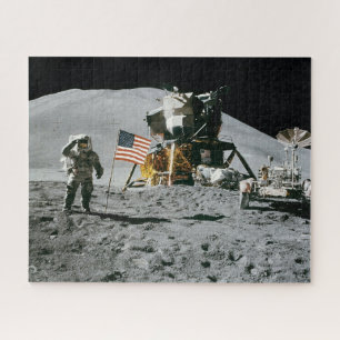 USA Historische Apollo-Mondlandung Puzzle