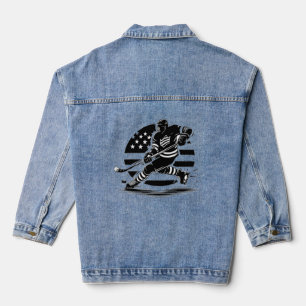 USA Hockey - Show Your Team Spirit 2025 Jeansjacke