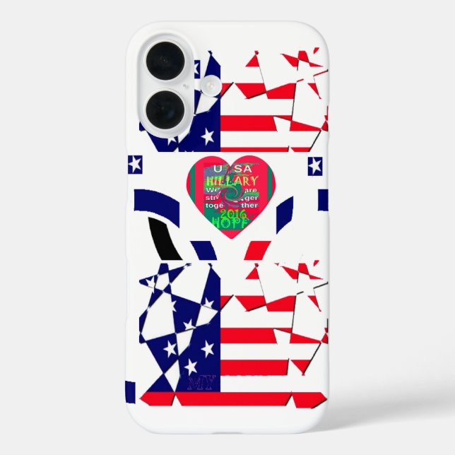 USA Hope Beautiful Phantastisch National Flag Desi Case-Mate iPhone Hülle (Rückseite)