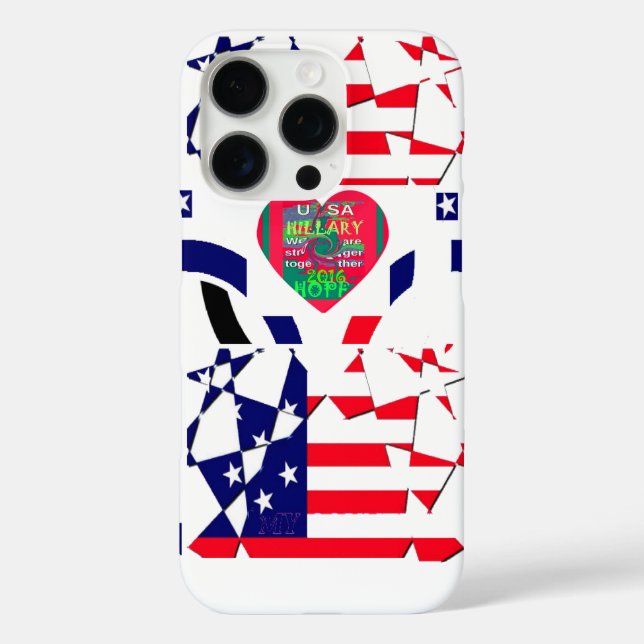 USA Hope Beautiful Phantastisch National Flag Desi Case-Mate iPhone Hülle (Rückseite)