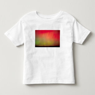 USA, Idaho. Aurora borealis, Nordlicht bei 2 Kleinkind T-shirt