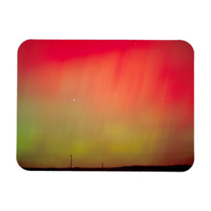 USA, Idaho. Aurora borealis, Nordlicht um 2 Magnet