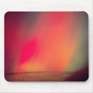USA, Idaho. Aurora borealis, Nordlichter am Mousepad