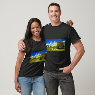 USA Idaho Farm T-Shirt