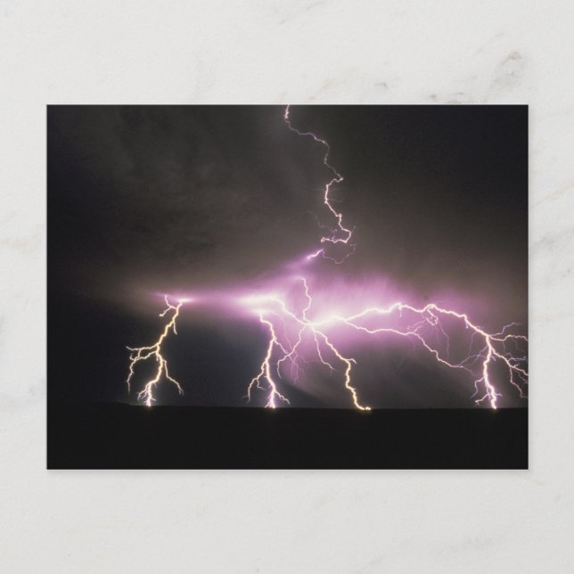 USA, Idaho Lightning. Postkarte (Vorderseite)