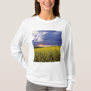 USA, Idaho, Swan Valley. Ein feuriger Sonnenunterg T-Shirt