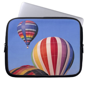 USA, Idaho, Teton Valley. Farbige Heißluft Laptopschutzhülle