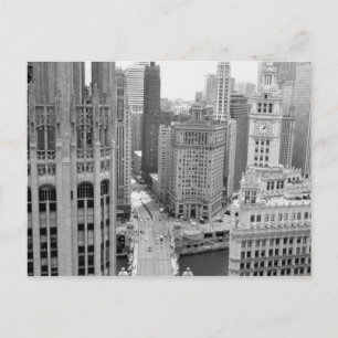USA, IL, Chicago, Loop from Hotel Postkarte