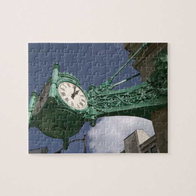 USA, Illinois, Chicago: Der Loop: Staat Puzzle (Horizontal)