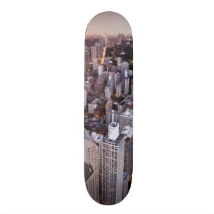 USA, Illinois, Chicago, Luftaufnahme von See Skateboard