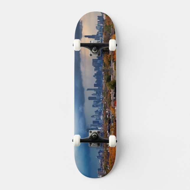 USA, Illinois, Chicago, Stadtbild Skateboard (Vorderseite)