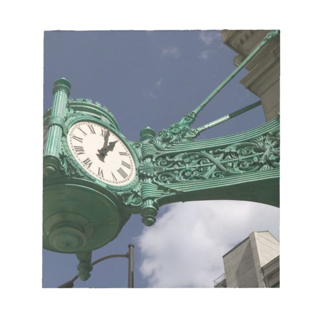 USA, Illinois, Chicago: The Loop: North Staat Notizblock (Vorderseite)