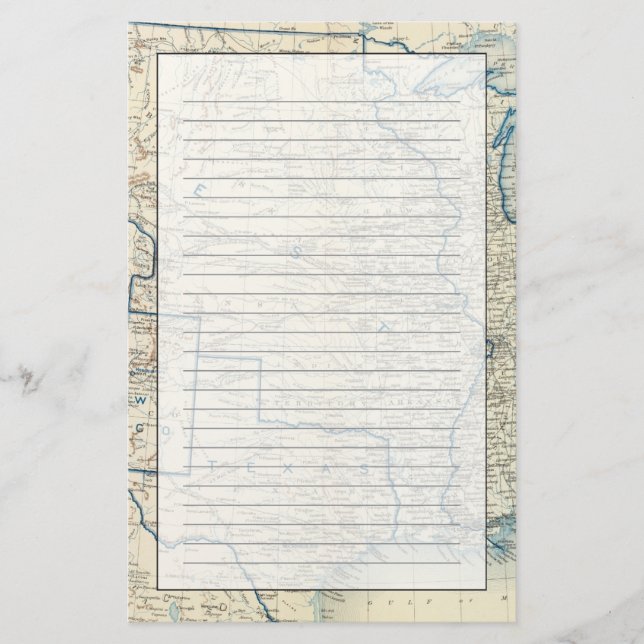 USA im Dezember 1860 Briefpapier (Vorderseite)