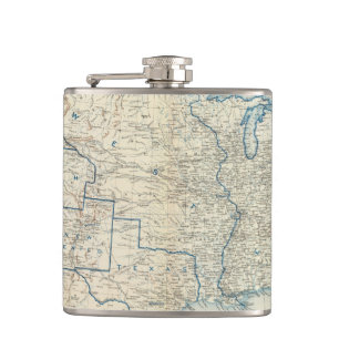 USA im Dezember 1860 Flachmann