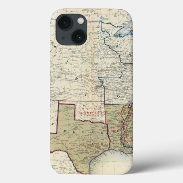 USA im Juni 1861 Case-Mate iPhone Hülle (Rückseite)