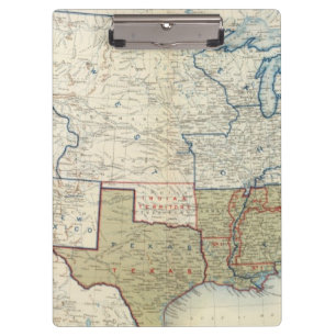 USA im Juni 1861 Klemmbrett