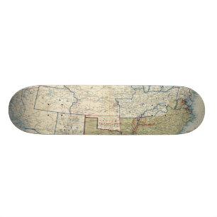USA im Juni 1861 Skateboard