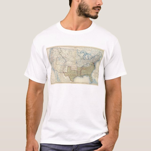 USA im Juni 1861 T-Shirt (Vorderseite)