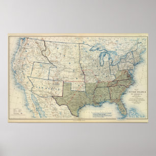 USA im Juni 1862 Poster