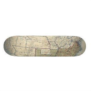USA im Juni 1864 Skateboard