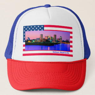 USA-Image für Trucker-Hat Truckerkappe