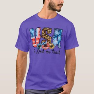 USA IN GOTT WIR VERTRAUEN T-Shirt