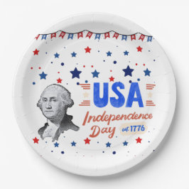 USA Independence Day Pappteller