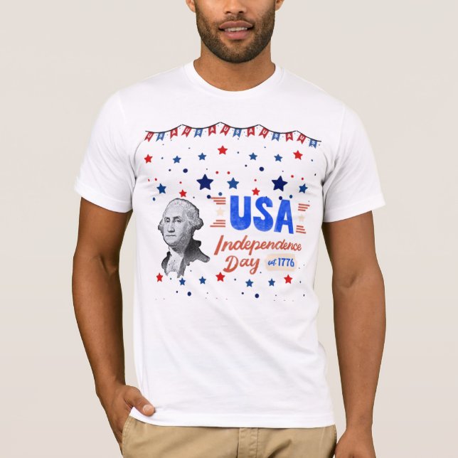 USA Independence Day T-Shirt (Vorderseite)