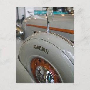 USA, Indiana, Auburn: Auburn, Cord, Duesenberg 13 Postkarte