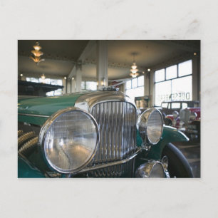 USA, Indiana, Auburn: Auburn, Cord, Duesenberg 14 Postkarte
