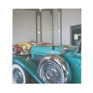 USA, Indiana, Auburn: Auburn, Cord, Duesenberg 3 Notizblock