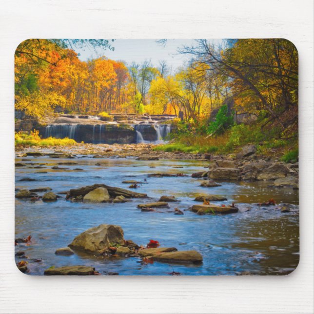 USA, Indiana. Cataract Falls Staat Recreation Mousepad (Vorne)