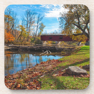 USA, Indiana, Cataract Falls State Recreation Untersetzer