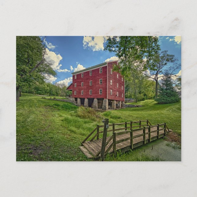 USA, Indiana, Cutler. Adams Mill Postkarte (Vorderseite)