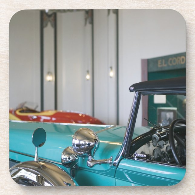 USA, Indiana, kastanienbraun: Kastanienbraun, Getränkeuntersetzer (Vorderseite)