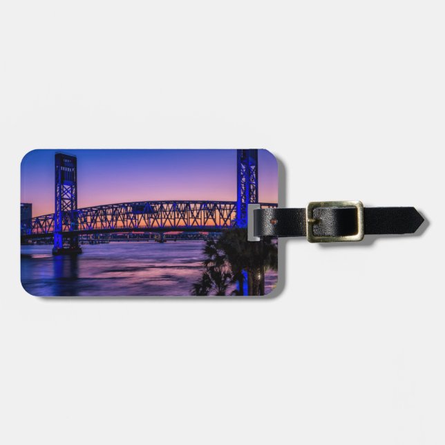 USA, Jacksonville, Florida Gepäckanhänger (Vorderseite horizontal)
