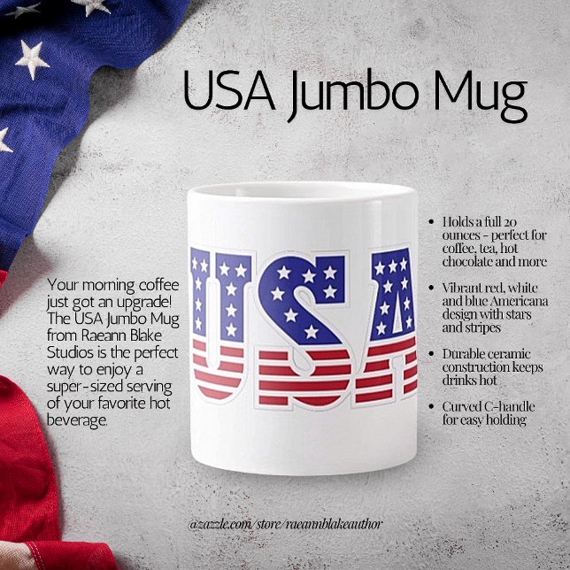 USA Jumbo-Tasse (Von Creator hochgeladen)