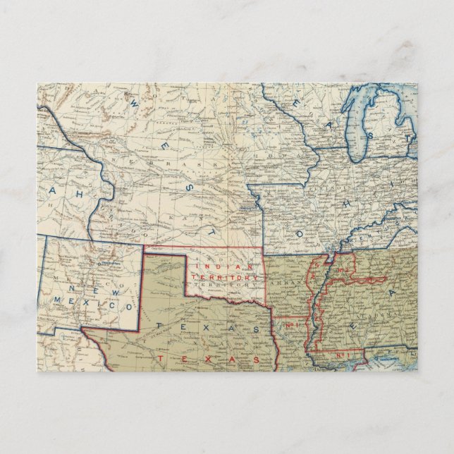 USA Juni 1861 Postkarte (Vorderseite)