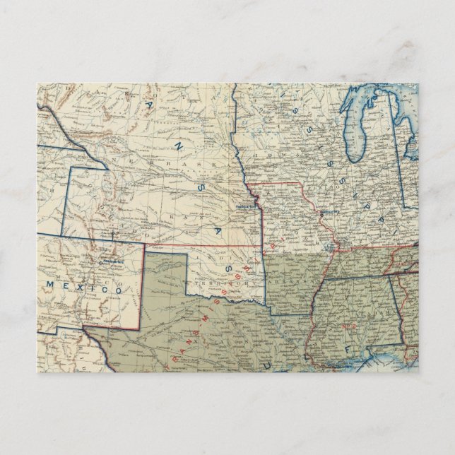 USA Juni 1862 Postkarte (Vorderseite)