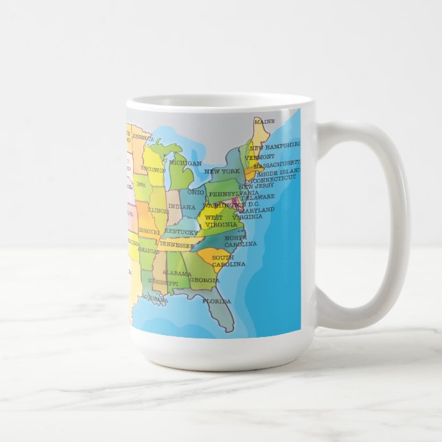 USA KAFFEETASSE (Rechts)