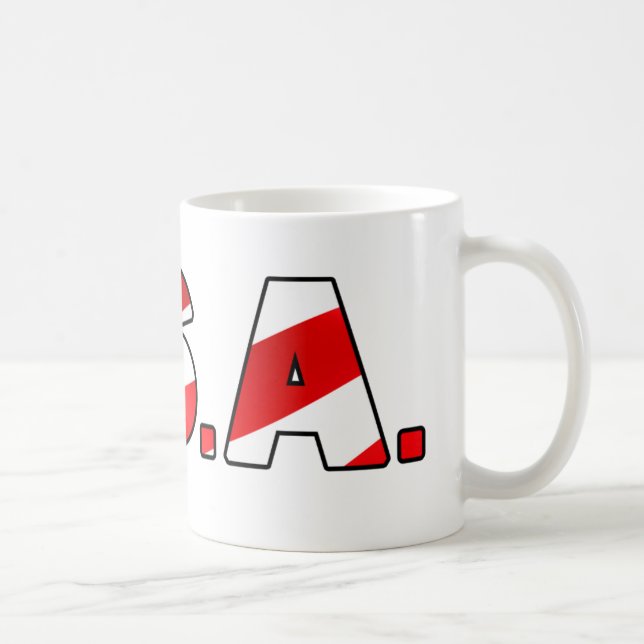 USA KAFFEETASSE (Rechts)