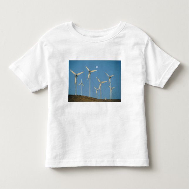 USA, Kalifornien, Altamont Pass, Windgeneratoren. Kleinkind T-shirt (Vorderseite)
