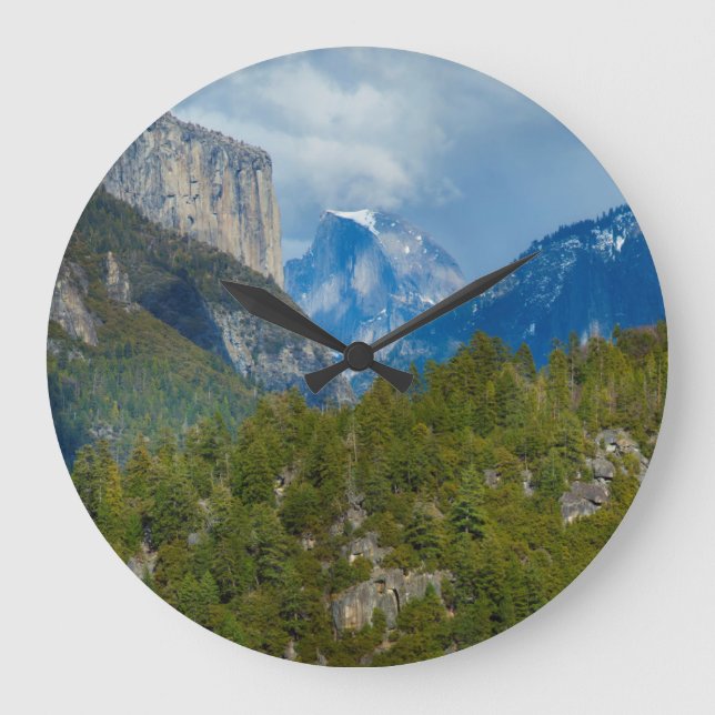 USA, Kalifornien. Aussicht auf die halbe Kuppel im Große Wanduhr (Vorderseite)