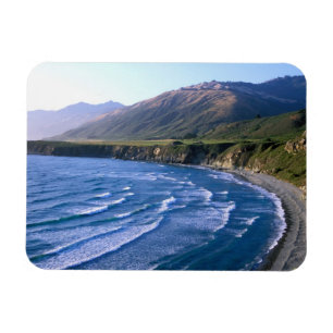 USA, Kalifornien, Big Sur, Bucht entlang der Highw Magnet