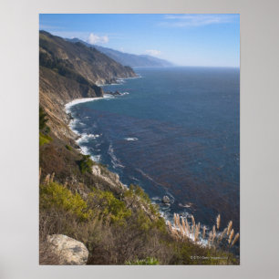 USA, Kalifornien, Big Sur, raue Küste Poster