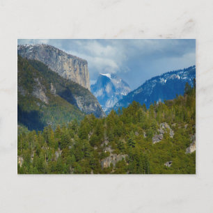 USA, Kalifornien. Blick auf Half Dome im Yosemite Postkarte