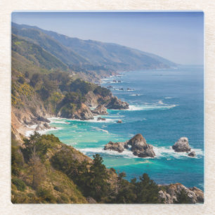USA, Kalifornien. California Coast, Big Sur Glasuntersetzer